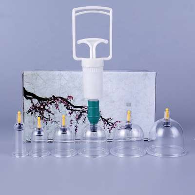 Manufacturers direct classic 6 Vacuum cupping cups home health care medical equipment  massage cupping